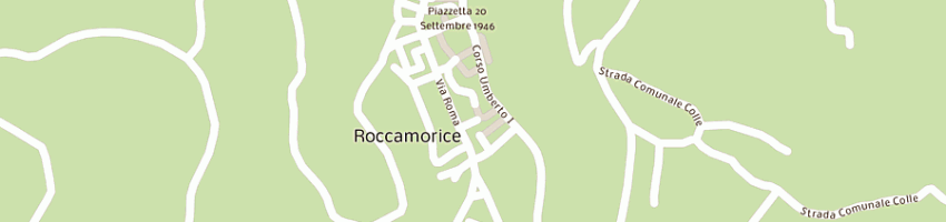 Mappa della impresa poste italiane spa a ROCCAMORICE