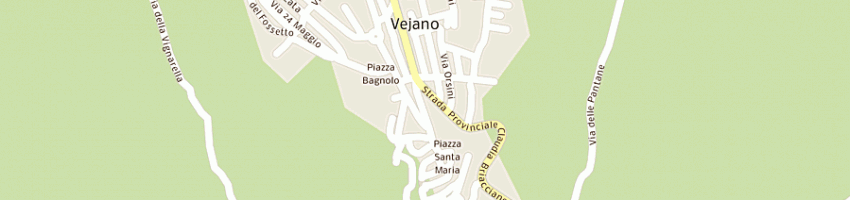 Mappa della impresa ufficio postale a VEJANO