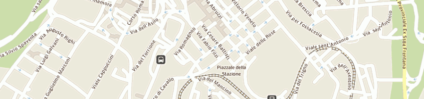 Mappa della impresa pizzeria grotta azzurra a LANCIANO