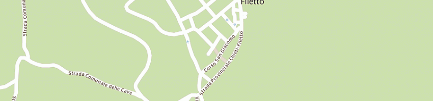 Mappa della impresa di rado fiorentino a FILETTO