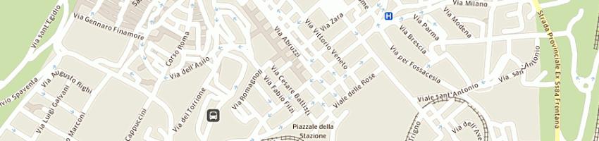 Mappa della impresa roxy bar sas a LANCIANO