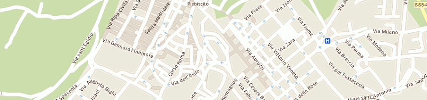 Mappa della impresa staniscia tommaso a LANCIANO