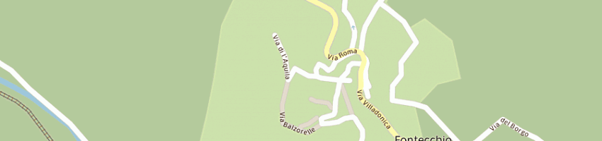 Mappa della impresa comune di fontecchio scuola elem a FONTECCHIO