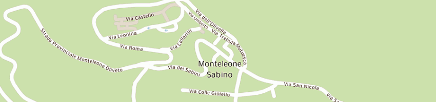 Mappa della impresa dotoli massimo a MONTELEONE SABINO