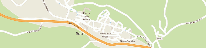 Mappa della impresa pizzeria roma snc di pacifici maurizio e c a VITERBO