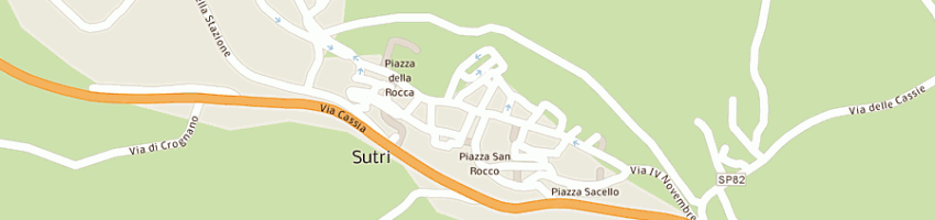 Mappa della impresa vannucci felice a SUTRI
