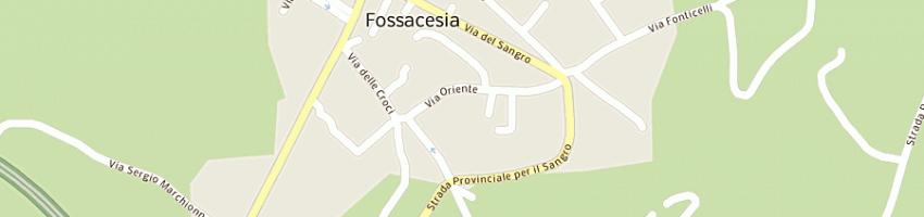Mappa della impresa il buon samaritano srl a FOSSACESIA