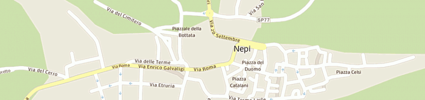 Mappa della impresa autogamma 2 srl a NEPI