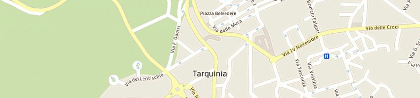 Mappa della impresa semag 2 srl a TARQUINIA