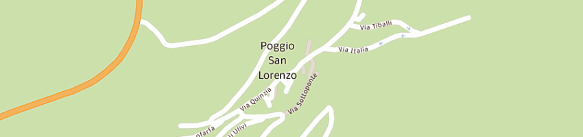 Mappa della impresa ferroni lanfranco a POGGIO SAN LORENZO
