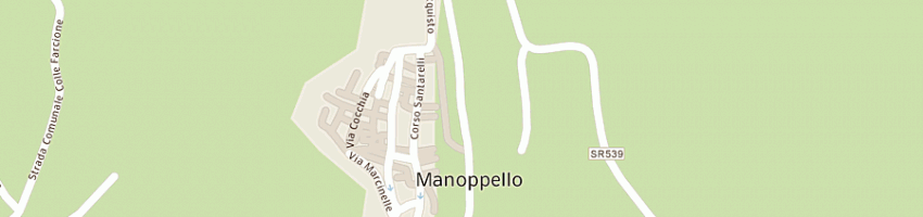 Mappa della impresa mancini a MANOPPELLO