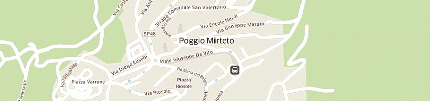 Mappa della impresa gentili giampaolo a POGGIO MIRTETO