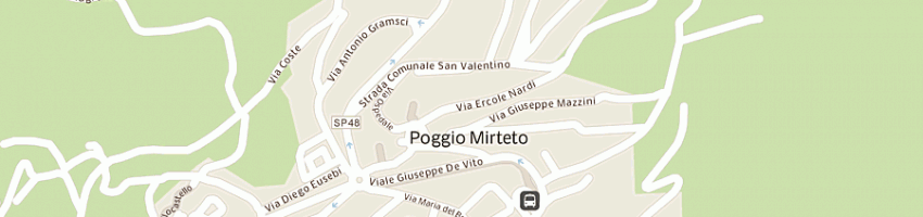 Mappa della impresa pretura a POGGIO MIRTETO