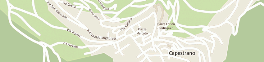 Mappa della impresa municipio a CAPESTRANO