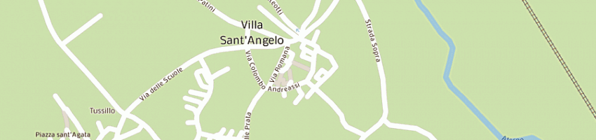 Mappa della impresa alimentari antonini a VILLA SANT ANGELO