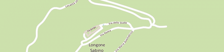 Mappa della impresa farmacia francescangeli lamberto a LONGONE SABINO