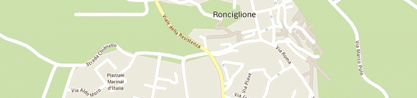 Mappa della impresa ristorante riva fiorita di ficociello luigi a RONCIGLIONE