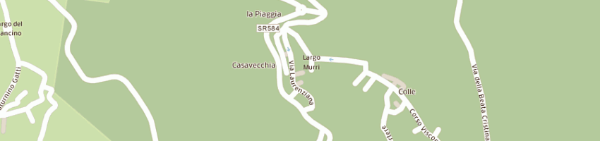 Mappa della impresa parrucchiera cipriani stefania a LUCOLI