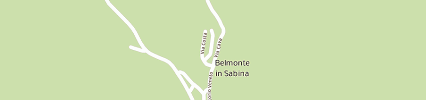 Mappa della impresa cerafogli felice a BELMONTE IN SABINA