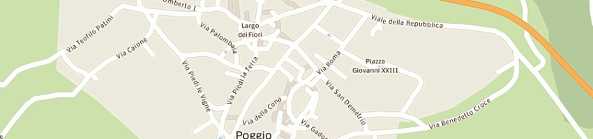 Mappa della impresa ciemme montaggi snc flli cucci a POGGIO PICENZE