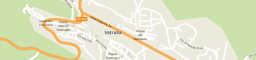 Mappa della impresa farnese oliviero edilizia (snc) a VETRALLA