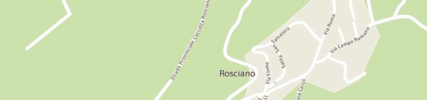 Mappa della impresa l'angolino sas di rossi caterina e c a ROSCIANO