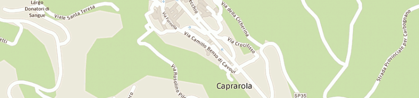 Mappa della impresa taglia claudio a CAPRAROLA