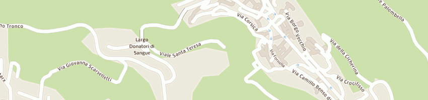 Mappa della impresa zega lino a CAPRAROLA