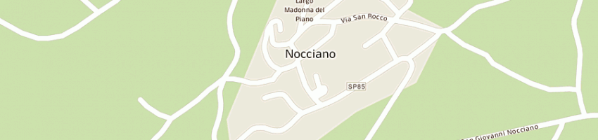 Mappa della impresa panificio nocciano di mezzanotte riccardo a NOCCIANO