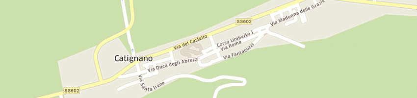 Mappa della impresa carabinieri a CATIGNANO