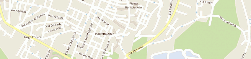 Mappa della impresa trattoria pizzeria stella alpina a L AQUILA