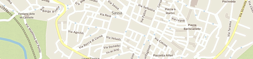 Mappa della impresa bar lulam di d'eramo claudio a L AQUILA