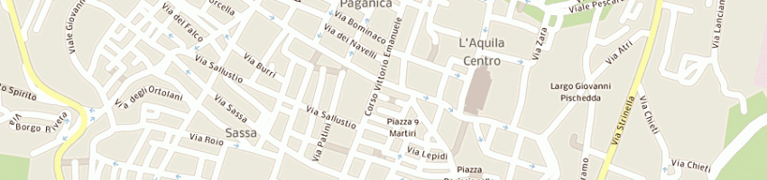 Mappa della impresa bar del corso ciuffetelli luca a L AQUILA