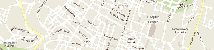 Mappa della impresa ristorante ernesto a L AQUILA