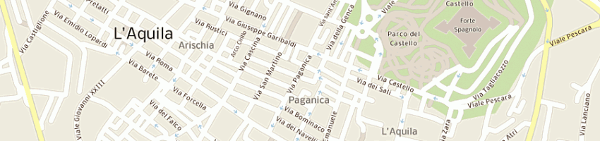 Mappa della impresa bar macao di de rubeis massimiliano a L AQUILA
