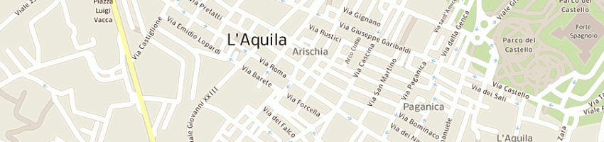 Mappa della impresa ristorante da lingosta a L AQUILA