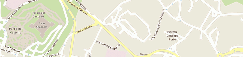 Mappa della impresa ministero grazia e giustizia-dipartto ammin penitenziaria a L AQUILA