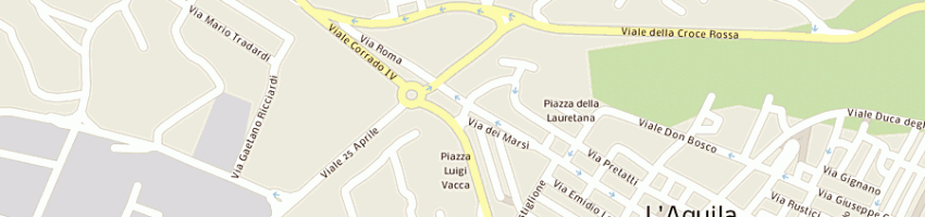 Mappa della impresa ristorante pizzeria flli di tommaso a L AQUILA