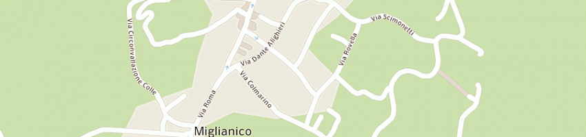 Mappa della impresa brunetti cecilia a MIGLIANICO