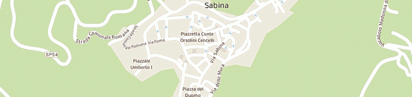 Mappa della impresa punto impresa srl a MAGLIANO SABINA