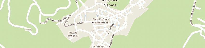 Mappa della impresa municipio a MAGLIANO SABINA
