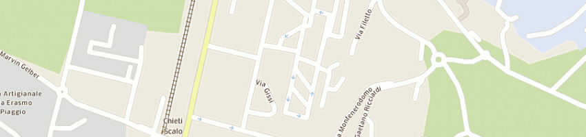 Mappa della impresa municipio di chieti a CHIETI