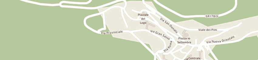Mappa della impresa poste italiane a CASTEL DEL MONTE