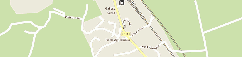 Mappa della impresa poste italiane a GALLESE