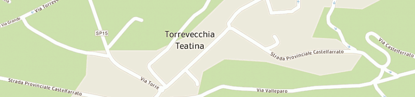 Mappa della impresa quadrini raffaele a TORREVECCHIA TEATINA