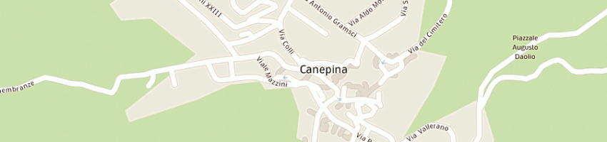 Mappa della impresa tosti giuseppe a CANEPINA