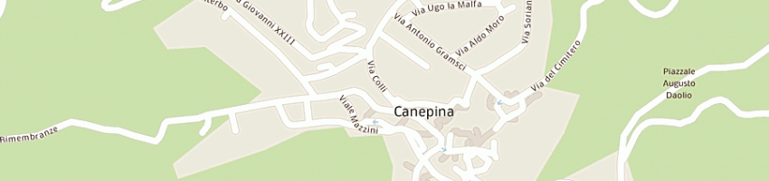 Mappa della impresa mancinelli marzino a CANEPINA