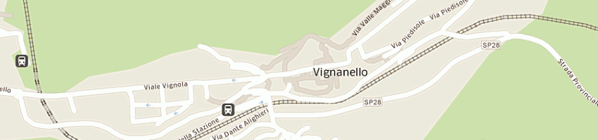 Mappa della impresa olivieri melania a VIGNANELLO
