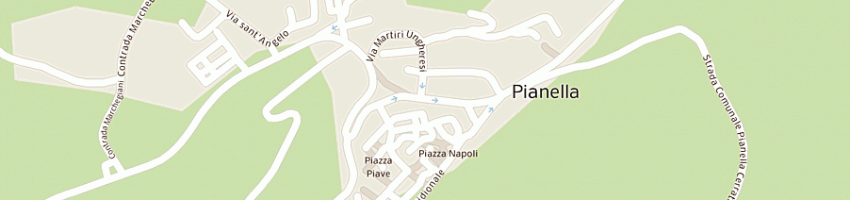 Mappa della impresa di fabio dina a PIANELLA