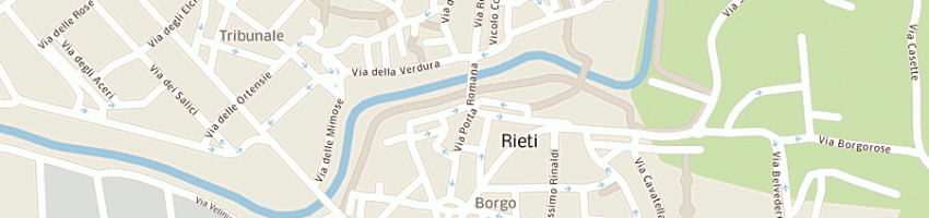 Mappa della impresa aic associazione italiana celiachia sezione lazio a RIETI